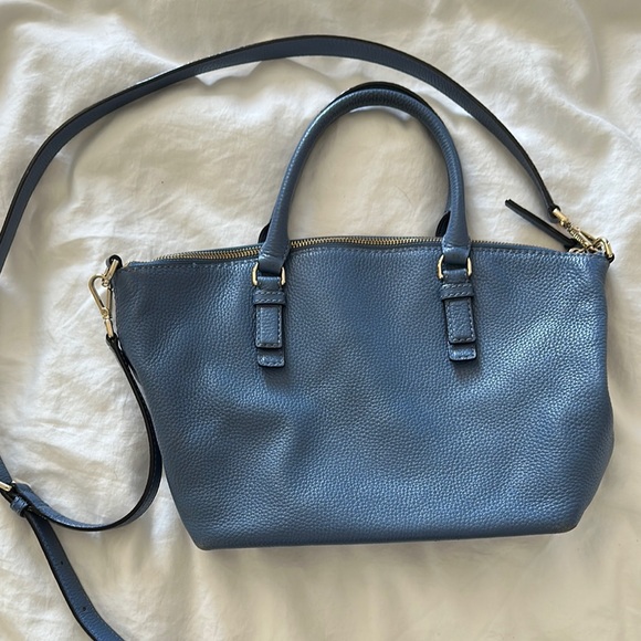 Kate Spade Blue Leather Handbag - Picture 2 of 10